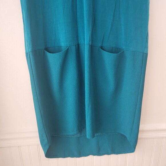 Anthropologie Dolan Left Coast Collection Blue Shift Dress Loren Tunic XL - Picture 5 of 8